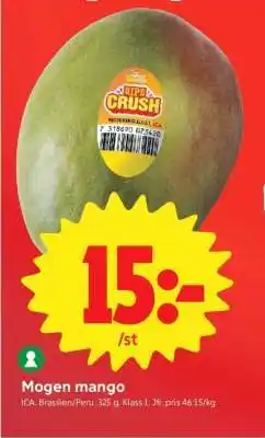 ICA Supermarket Mogen Mango erbjuda
