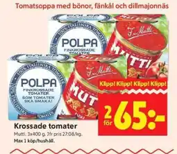 ICA Supermarket Krossade Tomater erbjuda
