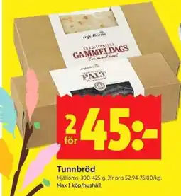 ICA Supermarket Tunnbröd erbjuda