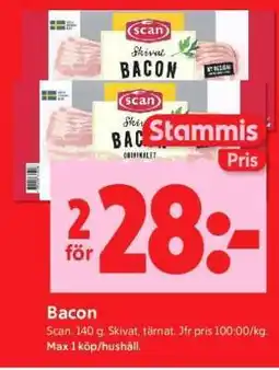 ICA Supermarket BACON erbjuda