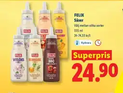 Lidl FELIX Såser erbjuda