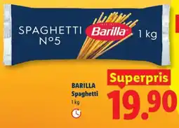 Lidl BARILLA Spaghetti erbjuda