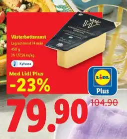 Lidl Västerbottensost erbjuda