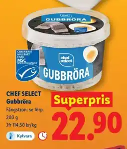 Lidl CHEF SELECT Gubbröra erbjuda