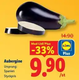 Lidl Aubergine erbjuda