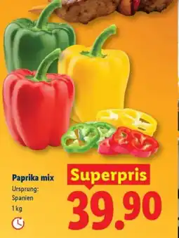 Lidl Paprika mix erbjuda