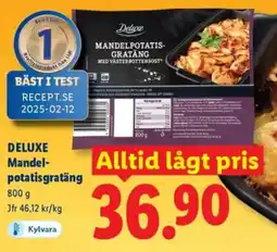 Lidl DELUXE Mandel- potatisgratäng erbjuda