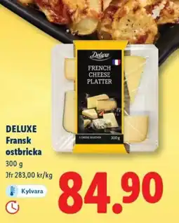 Lidl DELUXE Fransk ostbricka erbjuda