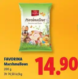 Lidl FAVORINA Marshmallows erbjuda