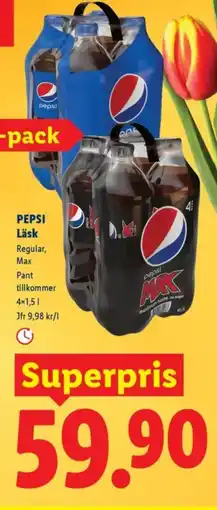 Lidl PEPSI Läsk erbjuda