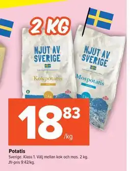 Coop Extra Potatis erbjuda