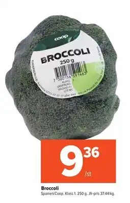 Coop Extra Broccoli erbjuda