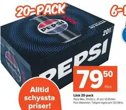Coop Extra Läsk 20-pack erbjuda