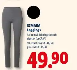 Lidl ESMARA Leggings erbjuda