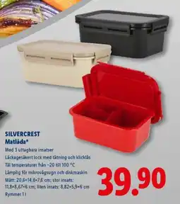 Lidl SILVERCREST Matlåda erbjuda