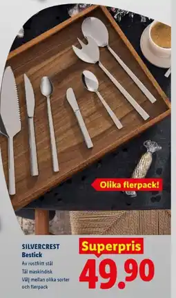 Lidl SILVERCREST Bestick erbjuda