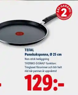 Lidl TEFAL Pannkakspanna erbjuda