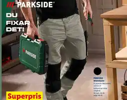 Lidl PARKSIDE Arbetsbyxor erbjuda