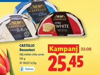 Lidl CASTELLO Dessertost erbjuda