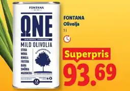 Lidl FONTANA Olivolja erbjuda