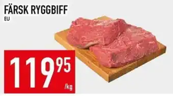 Matdax Färsk ryggbiff erbjuda