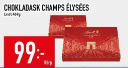 Matdax Lindt Chokladask champs élysées erbjuda