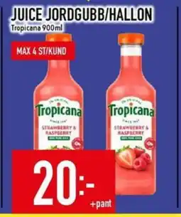 Matdax Tropicana Juice jordgubb/hallon erbjuda