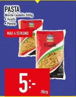 Matdax Monte Castello Pasta erbjuda