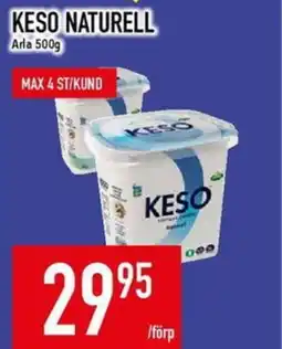 Matdax Arla Keso naturell erbjuda