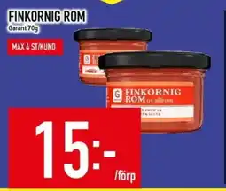 Matdax Garant Finkornig rom erbjuda