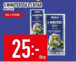 Matdax Abba 5 minuterssilli bitar erbjuda
