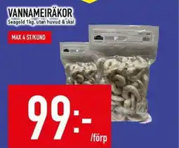 Matdax Vannameirakor erbjuda