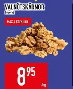 Matdax Valnötskärnor erbjuda