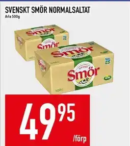 Matdax Arla Svenskt smör normalsaltat erbjuda