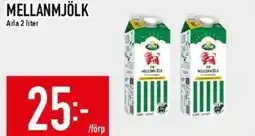 Matdax Arla Mellanmjölk erbjuda