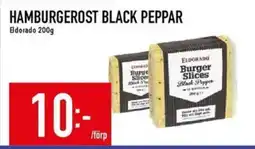 Matdax ELDORADO Hamburgerost black peppar erbjuda