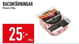 Matdax Pärsons Bacontärningar erbjuda