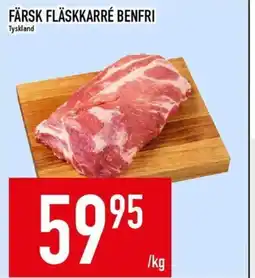 Matdax Färsk fläskkarré benfri erbjuda