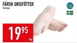 Matdax Färsk grisfötter erbjuda