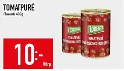 Matdax Florenti Tomatpuré erbjuda