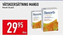 Matdax Resorb Vätskeersättning mango erbjuda