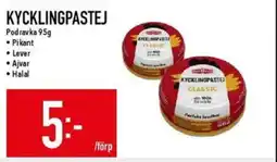 Matdax Podravka Kycklingpastej erbjuda