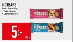 Matdax Exotic Snacks Nötbars erbjuda