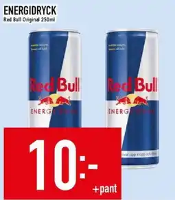 Matdax Red Bull Energidryck erbjuda