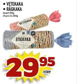 Matdax Garant Vetekaka • rågkaka erbjuda
