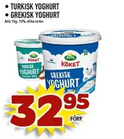 Matdax Arla Turkisk yoghurt • Grekisk yoghurt erbjuda