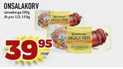 Matdax Lönneberga Onsalakorv erbjuda
