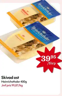 MatArket Heinrichsthaler Skivad ost erbjuda