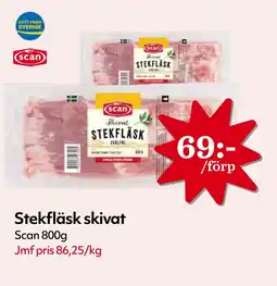 MatArket Scan Stekfläsk skivat erbjuda