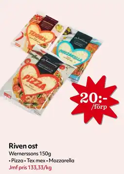 MatArket Wernerssons Riven ost erbjuda